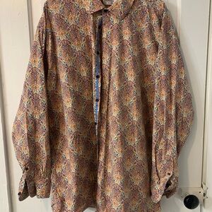 Tayion Paisley Button-Up Shirt